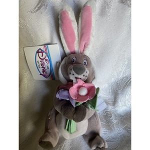 Easter Bunny Gopher Winnie the Pooh Walt Disney Store Bean Bag 7" Plush Toy NWT